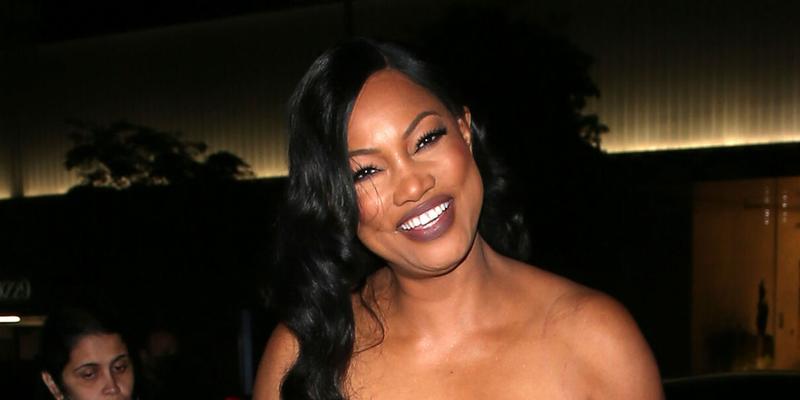 RHOBH Star Garcelle Beauvais was seen arriving for dinner at BOA Steakhouse on Sunset Blvd in West Hollywood CA