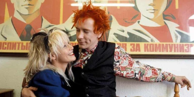 John Lyndon / Johnny Rotten and his wife Nora Forster