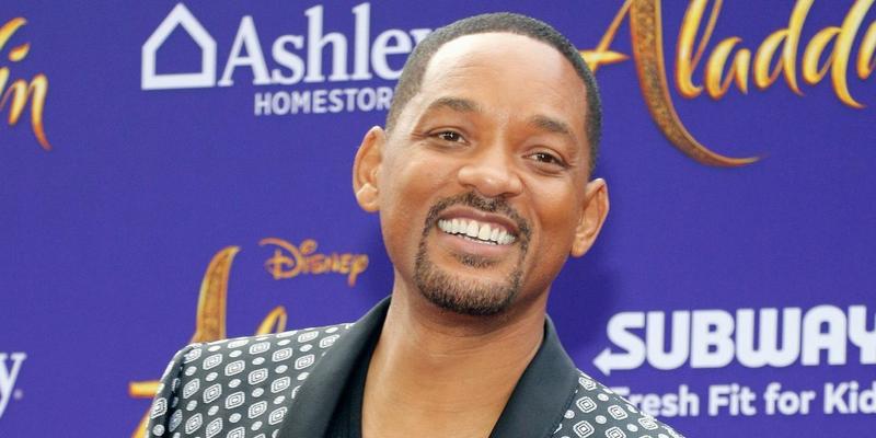 Will Smith smiling.