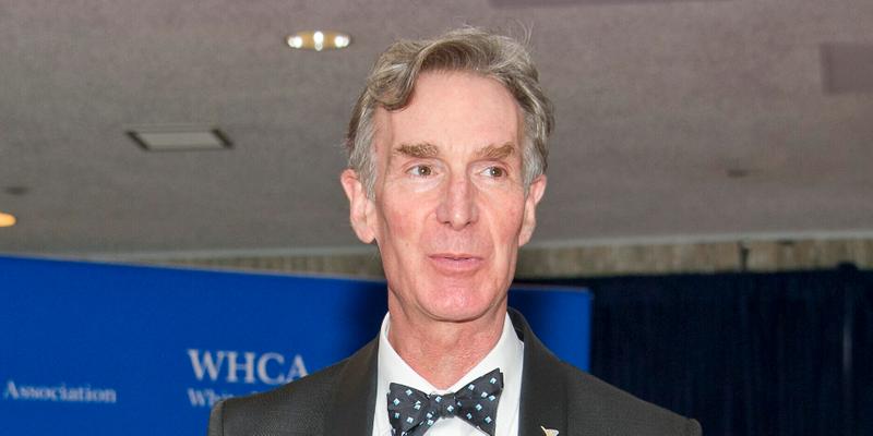 Bill Nye at the 2016 White House Correspondents dinner arrivals