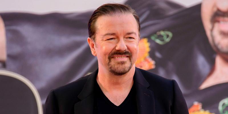 Ricky Gervais at the 'David Brent: Life On The Road' premiere, 081016