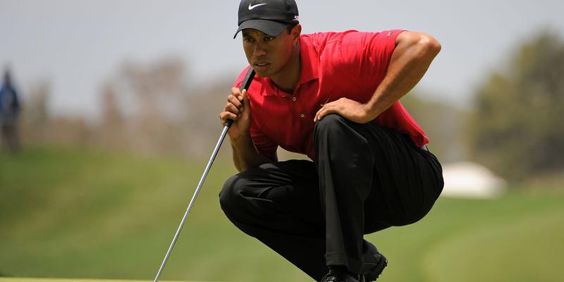Tiger Woods at the 2008 US Open Golf Championship