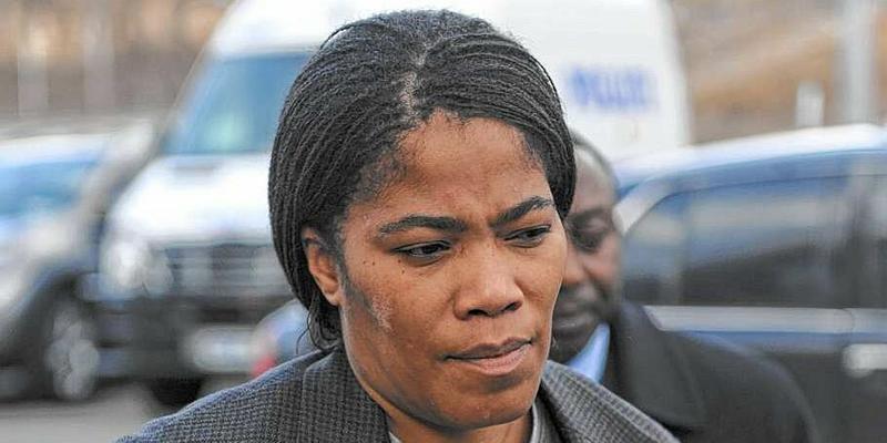 Malcolm X's daughter Malikah Shabazz seen in NYC