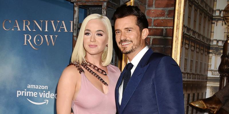 Orlando Bloom and Katy Perry at LA Premiere Of Amazon's "Carnival Row"