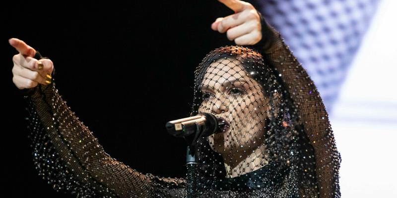 Jessie J performing on her R.O.S.E tour at The Royal Albert Hall, London - 13th November 2018