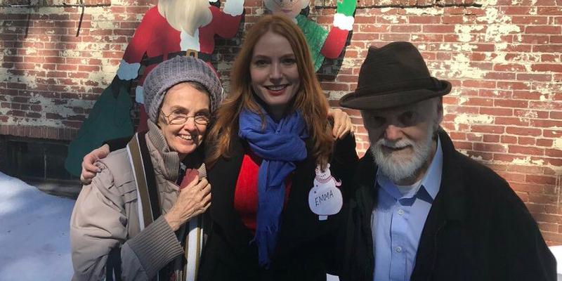 Alicia Witt and parents