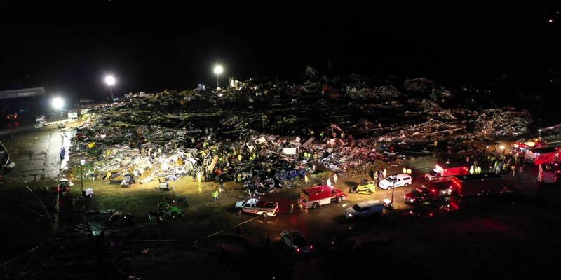 Kentucky Candle Factory destroyed by tornado