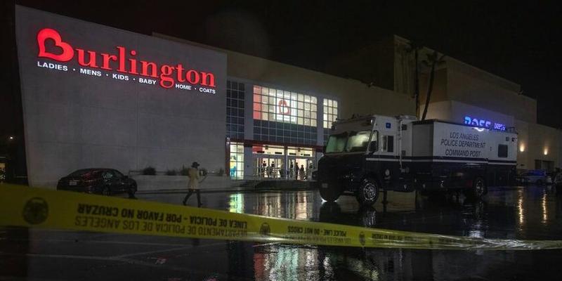 LAPD at Burlington store