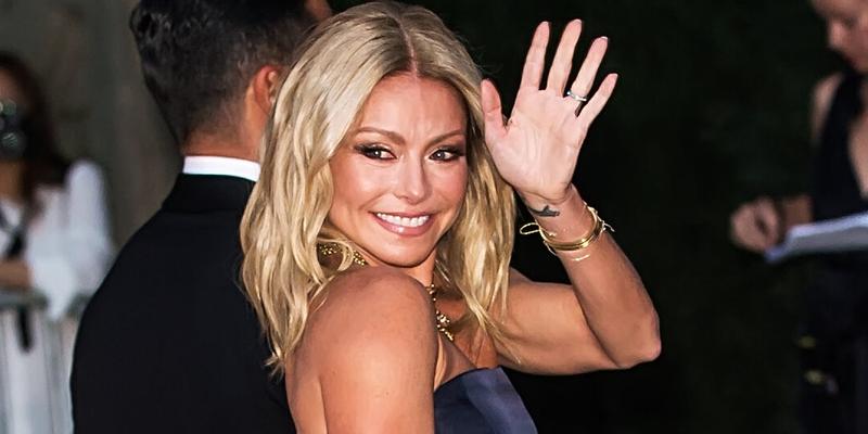 Kelly Ripa Licks Whipped Cream Off Herself During Holiday Party Shenanigans