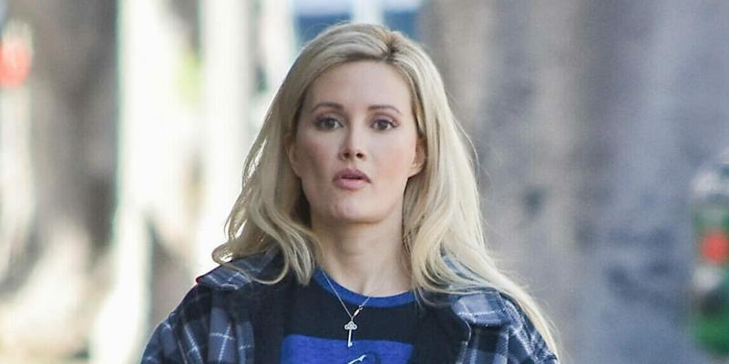 Holly Madison out and about in Los Angeles is currently on lock down due to the covid-19 virus