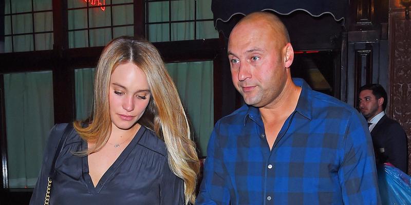 New parents Hannah Davis and Derek Jeter step out for a night out