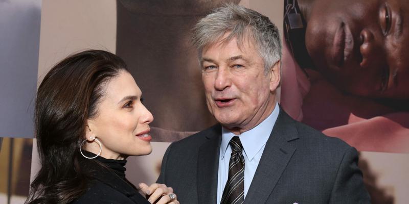 Hilaria and Alec Baldwin at West Side Story Opening Night