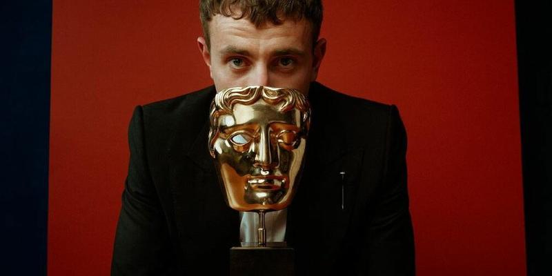 Paul Mescal picked up the Leading Actor award at the BAFTAs