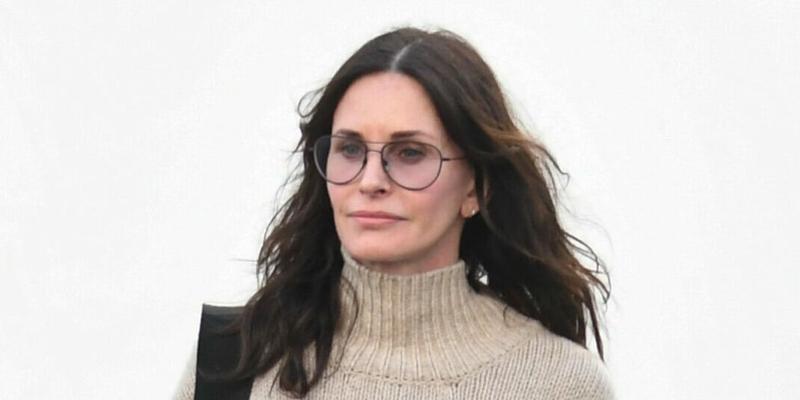 Courteney Cox is seen in Los Angeles, California.