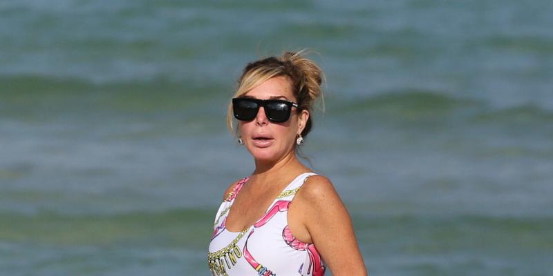 Real housewives of Miami Star Marysol Patton and boyfriend in Miami beaches during sunny day. 15 Dec 2016 Pictured: MARYSOL PATOON. Photo credit: OHPIX.COM / MEGA TheMegaAgency.com +1 888 505 6342 (Mega Agency TagID: MEGA7535_001.jpg) [Photo via Mega Agency]