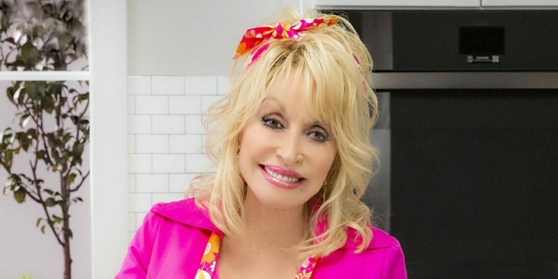 Dolly Parton gets busy in the kitchen