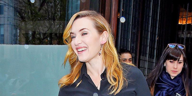 Kate Winslet heads out in Tribeca