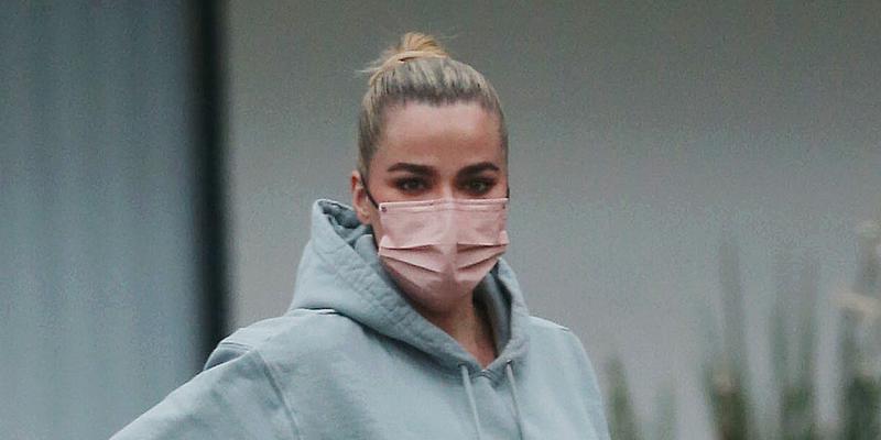 Khloe Kardashian sports baggy sweats to escort daughter True Thompson to dance class in Los Angeles