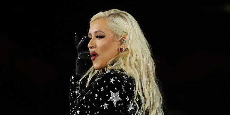 Christina Aguilera At The AHF World AIDS Day 2021 Concert