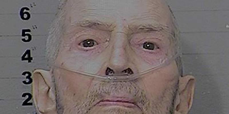 Frail Robert Durst with a breathing tube in newly-released prison photo