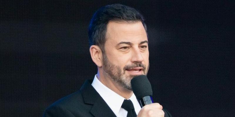 Jimmy Kimmel is seen at 'Jimmy Kimmel Live' in Los Angeles, California.