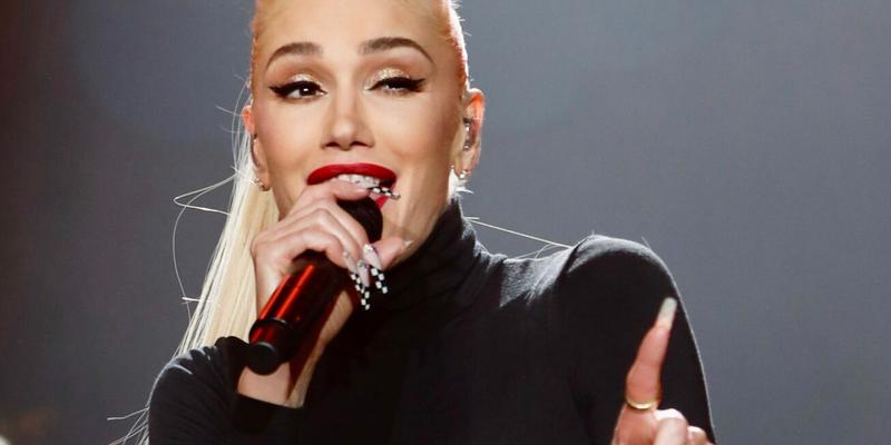 Gwen Stefani performs at the annual Salesforce conference.