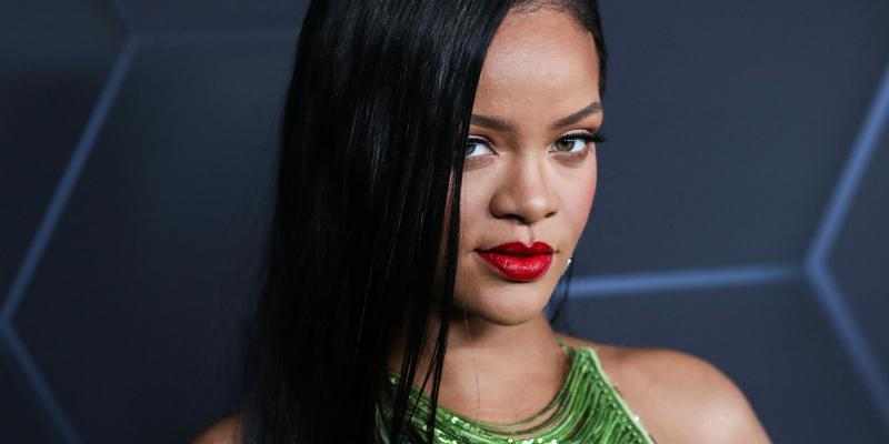 Rihanna at the Fenty Beauty and Fenty Skin photocall
