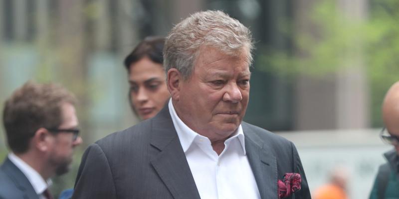 William Shatner spotted in New York