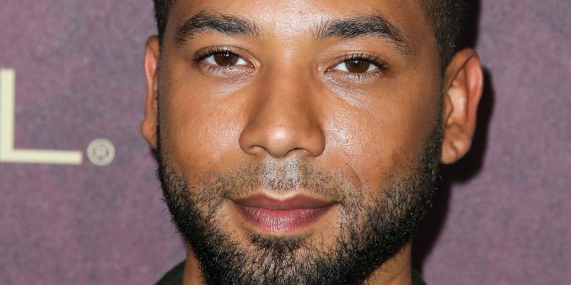 Jussie Smollett arrives at the 2018 Entertainment Weekly Pre-Emmy Party