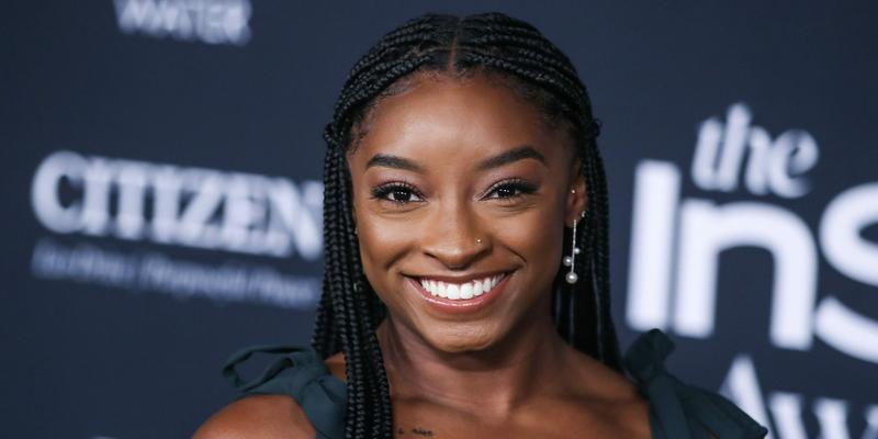 Simone Biles at the 6th Annual InStyle Awards 2021