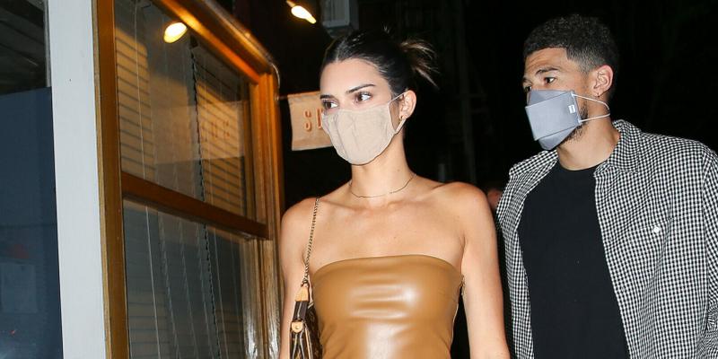 Kendall Jenner and Devin Booker were seen heading out for dinner in NYC