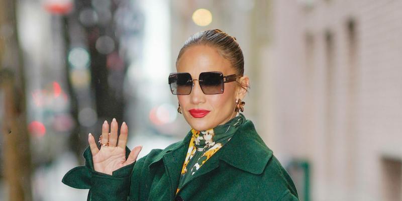 Jennifer Lopez out and about in New York promoting apos Marry Me apos