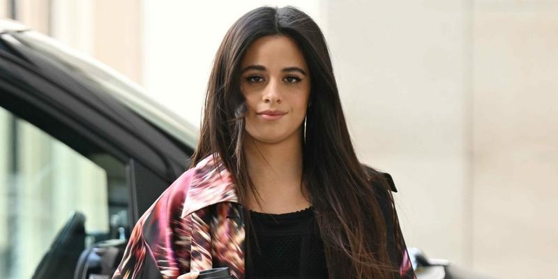 Camila Cabello arriving at BBC Radio 1