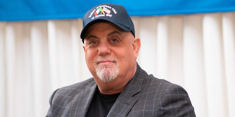 Singer and songwriter Billy Joel