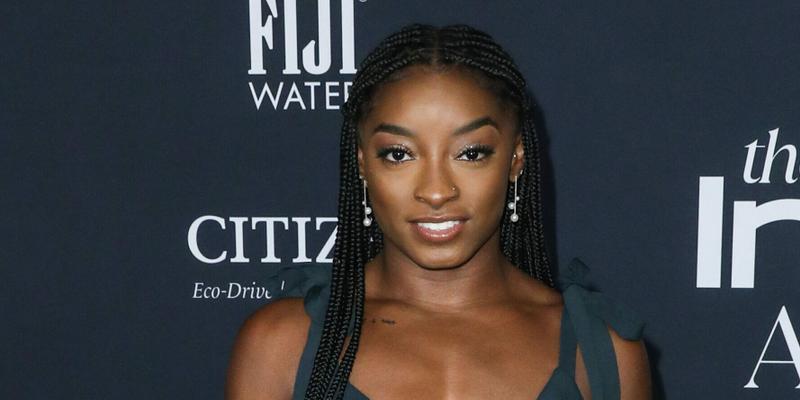 Simone Biles at the 6th Annual InStyle Awards 2021