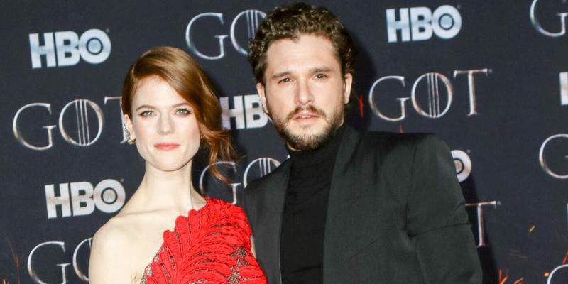 Kit Harington And Rose Leslie at the 'Game of Thrones' New York Premiere