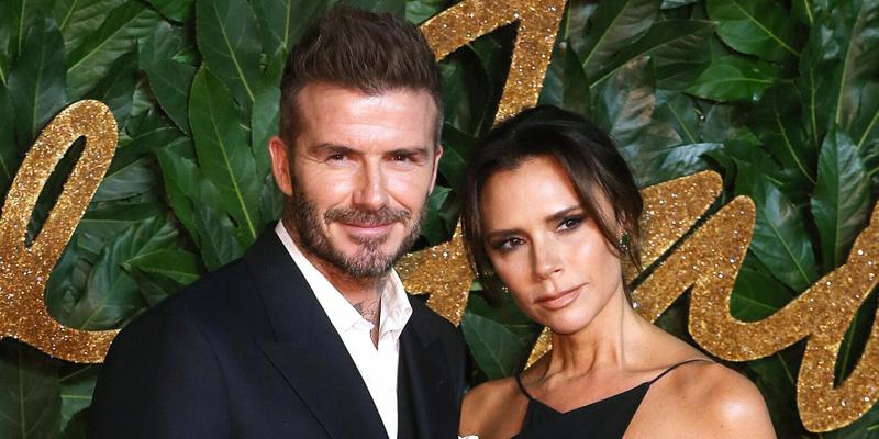 David Beckham and Victoria Beckham at The Fashion Awards 2018