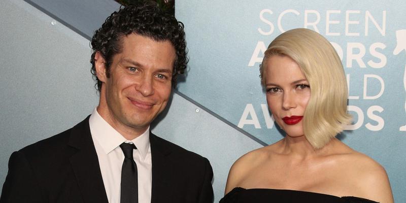 26th Annual SAG Awards - Arrivals. 19 Jan 2020 Pictured: Michelle Williams, Thomas Kail.