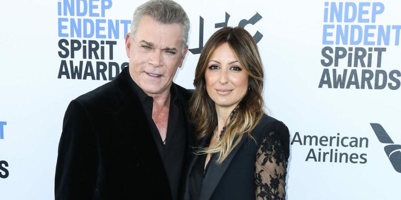 Ray Liotta and Jacy Nittolo arrive at the 2020 Film Independent Spirit Awards