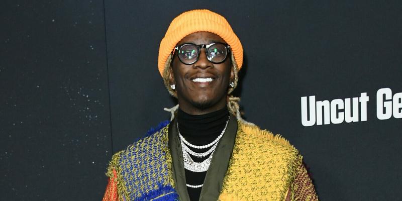 Young Thug at A24's "Uncut Gems" Los Angeles Premiere