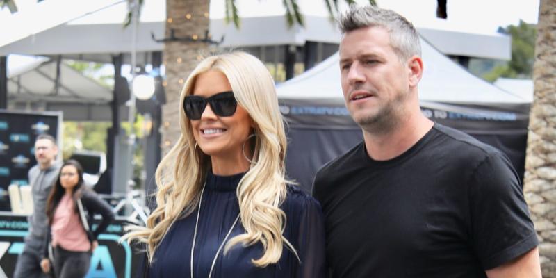 Christina Anstead shows off her growing baby bump
