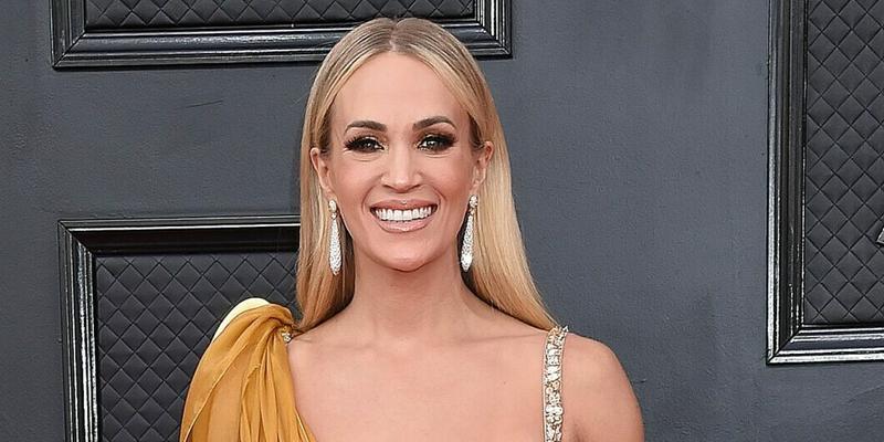 Carrie Underwood At The 64th Annual GRAMMY Awards