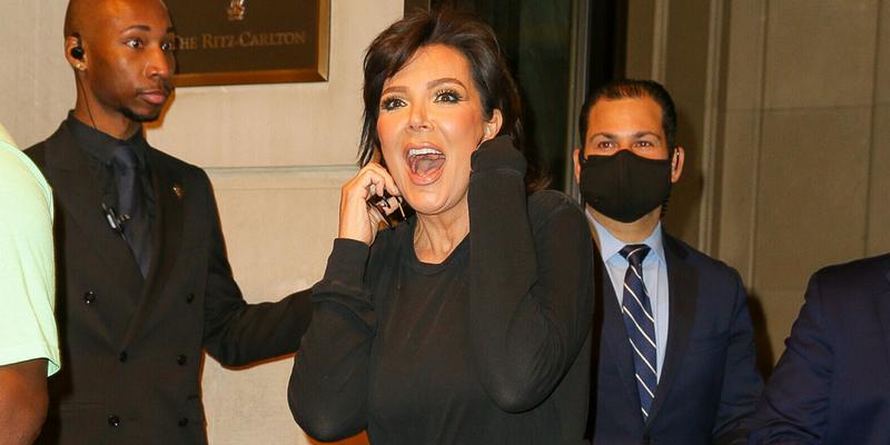 Kris Jenner seen heading to the Airport in New York City