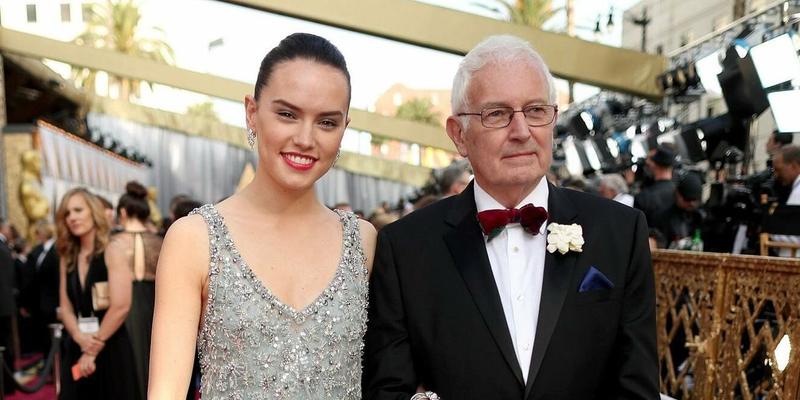 Daisy Ridley and her father