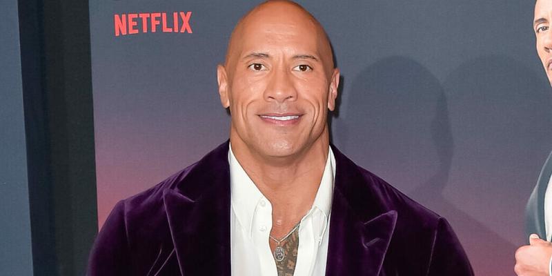 Dwayne Johnson is back to leg training after Father's Day mush
