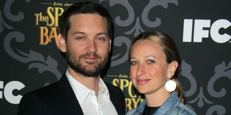 Tobey Maguire, Jennifer Meyer at "The Spoils Of Babylon" IFC Screening on January 07 2014 in Los Angeles, California.