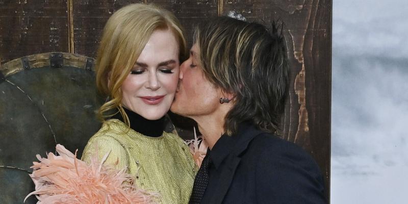 Nicole Kidman and her husband, musician Keith Urban attend the premiere of the action-filled motion picture epic "The Northman" at the TCL Chinese Theatre in the Hollywood section of Los Angeles on Monday.