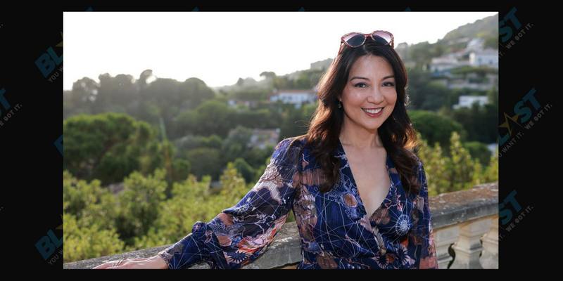 Ming-Na Wen in the French Riviera