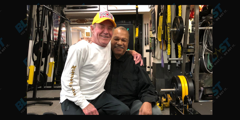 Billy Dee Williams and James Caan