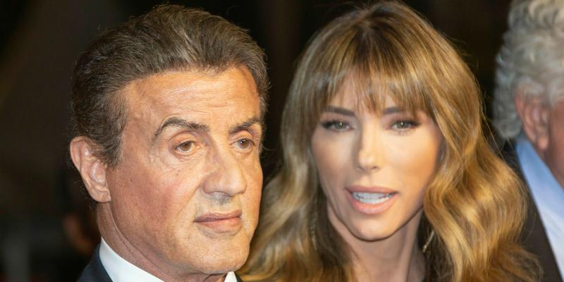 screening of "Rambo - First Blood" during the 72nd annual Cannes Film Festival on May 24, 2019 in Cannes, France.. 24 May 2019 Pictured: Sylvester Stallone &amp; Jennifer Flavin. Photo credit: KCS Presse / MEGA TheMegaAgency.com +1 888 505 6342 (Mega Agency TagID: MEGA429308_004.jpg) [Photo via Mega Agency]